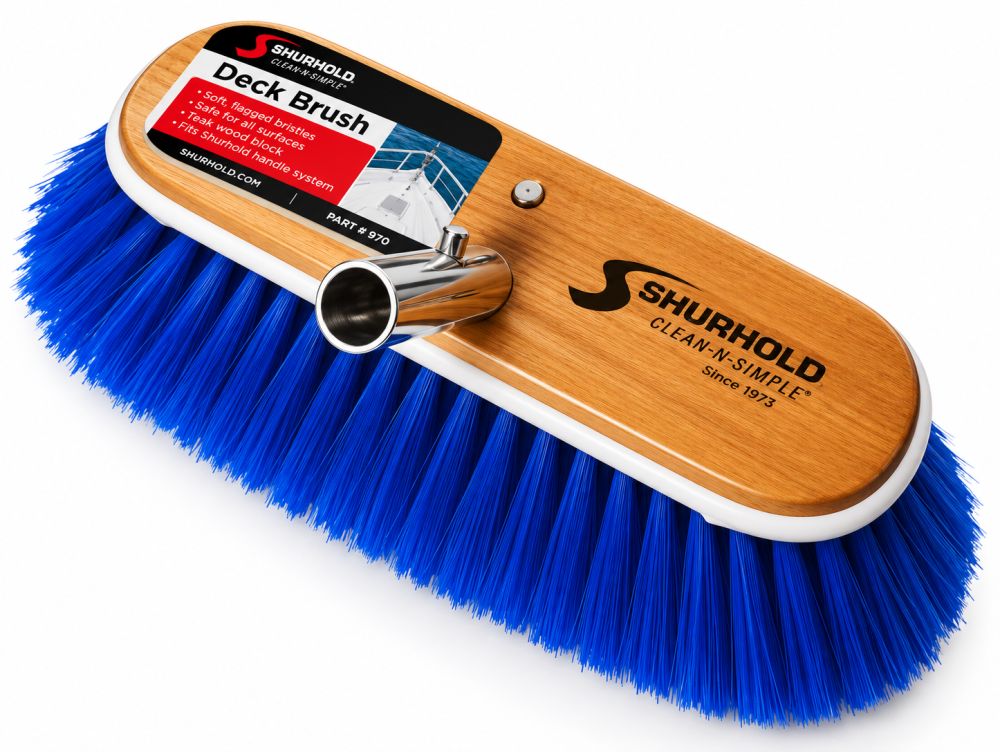 Spazzolone Shurold 10'' Blu Extra Morbido da 25 cm
